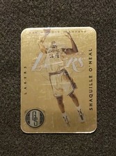 *SHAQUILLE O'NEAL* 2012-13 Panini Gold Standard Metal Card #81 picture