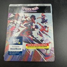 Spider-Man Across the Spider-Verse 4K UHD Blu-ray Steelbook Best Buy picture