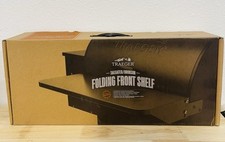 Traeger Grill Front Folding Shelf - 20 Series Pellet Grills BAC361 Black picture