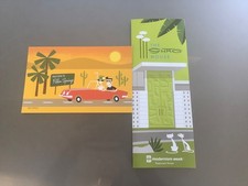 Shag - 2025 Welcome to Palm Springs Postcard, 2024 Shag House Brochure picture
