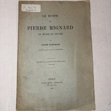 le buste de pierre mignard du musee du louvre par louis courajod 1884 picture