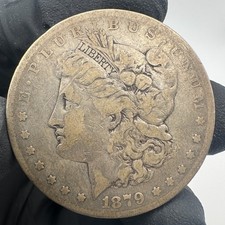 1879-S Morgan Silver Dollar Fine Details 14816  picture
