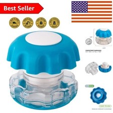 Durable BPA-Free Pill Grinder with Compartment – Travel Friendly Medication Aid picture