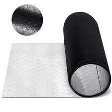 Yaocom 24'' x 96'' x 0.06'' Aluminum Diamond Plate Sheet, Black picture