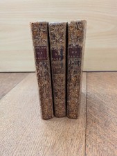 antique book-Works of Count Antoine Hamilton 3 volumes (tales ...) - 1762 picture