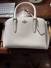 Coach Ivory Satchel Top Handle Bag NEW-Never used.  Without tags.  picture