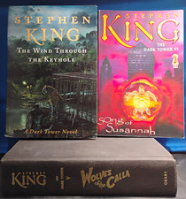 Stephen King Dark Tower Lot; Wolves of the Callah, Wind Through The Keywhole HC picture