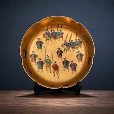 Japanese Satsuma Bowl Signed Koshida (越田) Meiji /Showa 1910-1930 daimyo samurai  picture