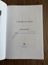 Patti Smith Autographed 
