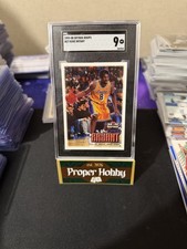 1999-00 SkyBox NBA Hoops Kobe Bryant Los Angeles Lakers #27 SGC 9 Graded picture
