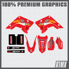 HONDA POLISPORT RESTYLE WOODY GRAPHICS CR125/250 2002 2003 2004 2005 2006 2007 picture