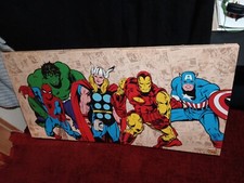 Avengers Vintige Canvas Poster  picture