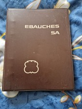 Catalogue Ebauches SA | Swiss Ebauches Technical Manual Movement Guide 1963 picture