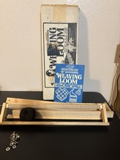 Rare Vintage Avalon 18” Wooden weaving loom Nos 70’s picture