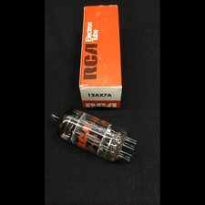 NOS RCA Labeled EI Yugoslavia 12AX7A ECC83 Smooth Plate VACUUM TUBE 8.1049 picture