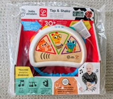 Baby Einstein + Hape Magic Touch Tap & Shake Tambourine w/ Lights picture