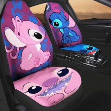 Watercolor Stitch And Angel Better Together Lilo & Stitch Car ( set of 2) TN1504 picture