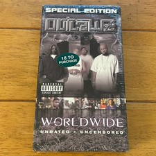 Outlawz Worldwide VHS 2002 Hip Hop Documentary Special Edition Tupac 2Pac Sealed picture