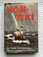 KON-TIKI: Across the Pacific by Raft [ Fourteenth Printing, Oc... picture