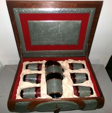 Vintage Polish Poznan Commemorative Drinking Set With Case picture