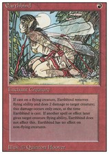 MTG Magic the Gathering Earthbind (147/306) Revised Edition LP picture