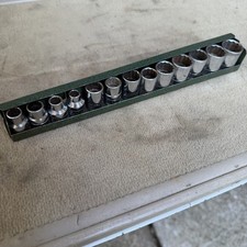 Vintage S-K Tools 12pc Metric 1/4