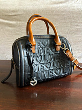 Brighton Black Deeply In Love Satchel, NWT, RARE Sold Out Color picture