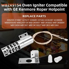 Upgraded WB2X9154 XL44 Oven Igniter Replacement for GE round Gas Stove Range picture