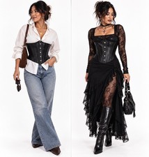 Vintage Stormy Leather San Francisco Corset/ Waist Trainer Small picture