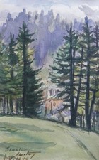 Vaclav Matas (1913-1967) (53) - watercolors - Sinaia (Romania) picture