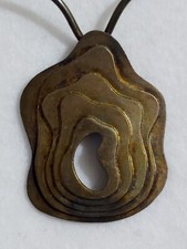 vintage NECKLACE ( RARE )  KVA KNUD V ANDERSEN - MODERNIST sterling silver (925) picture