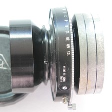 Ilex-Calumet Series-S Caltar 215mm f/5.6 Lens Copal Shutter Polaroid picture