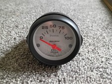 Auto Meter 5727 Phantom Oil Pressure Gauge Electric 0-100 PSI 2 -1/16