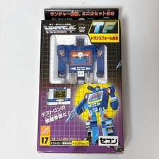 Vintage Takara Transformers Transform Alloy 17 Soundwave Seven Japan picture