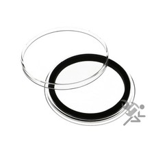 Genuine AirTite Black Ring Type Coin Holders Capsules 