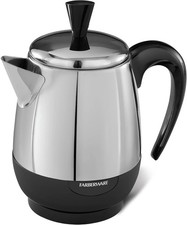 Farberware Electric Coffee Percolator FCP240 Stainless Steel Basket Automatic picture