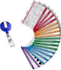 Intensive Care Nurse Essentials & RN Badge Buddy Reference Cards – Critical Care picture