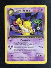 Dark Hypno 26/82 1st Edition - Pokemon Team Rocket MP picture