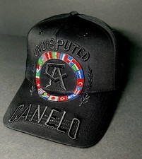 Dandy Hats X Canelo | Saúl Alvarez |Undisputed Black Boxing Cap Hat picture