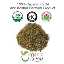 Organic Yarrow Flower Cut & Sifted picture