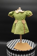 Rare Antique 1930 Milwaukee WPA Works Project Cloth Doll Dress Helen Clark 10235 picture