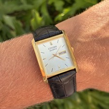 STUNNING Citizen Men’s Tank Watch Read Description picture