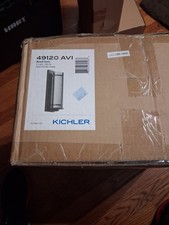 KICHLER 49120 AVI 2 light outdoor light (anvil iron) 19” tall picture