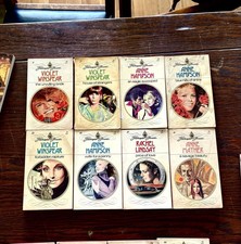 Vintage Harlequin Presents Lot of 8 1970s 75¢ Romance Paperbacks Early Numbers picture