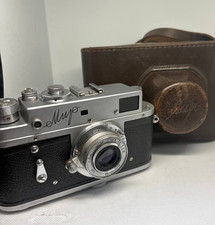 Mir Zorki 4 USSR Leica Film 35mm Camera Industar-22 3.5/50 Lens, Serviced picture
