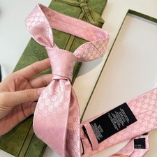 Authentic Gucci Tie Mens GG picture