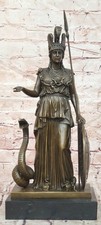 Athena Bronze Sculpture Greek Myth Olympus Goddess of Wisdom by Milo picture