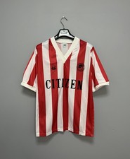 Vintage 80s Tyl Sport Olympiacos 1985 Home Football Shirt #9 Soccer Jersey picture