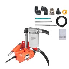Uimoso 12V DC Fuel Transfer Pump, 10 GPM for Diesel, Kerosene with Auto Nozzle picture