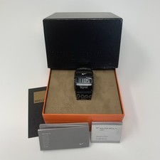 Nike D Line Big Al Watch Nike iD CUSTOM 1/1 NOS DEADSTOCK Black Y2K picture